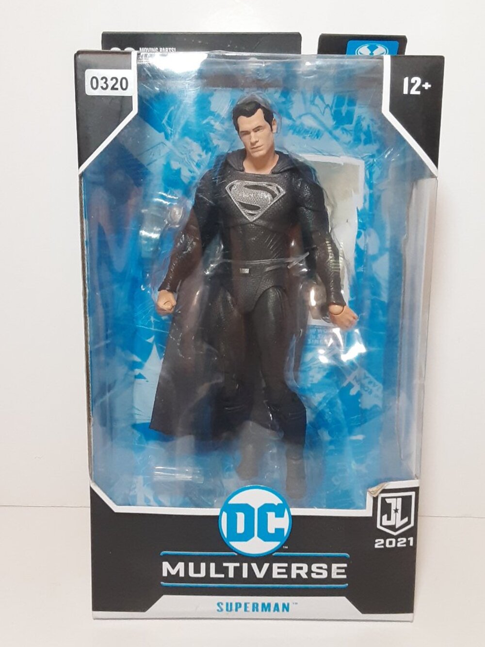McFarlane DC Multiverse Justice League SUPERMAN 7" Figure Black Suit JL 2021 NEW